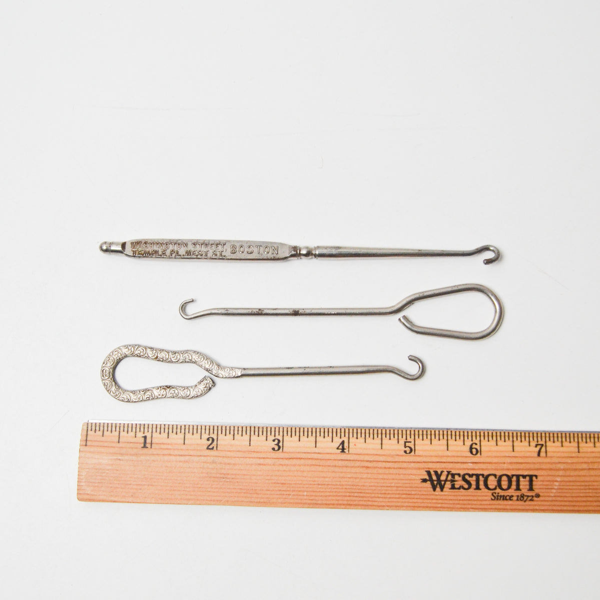 Button Hooks - Set of 3 – Make & Mend