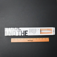 Wool & The Gang 14" Birch Wood Knitting Needles, Size US 19