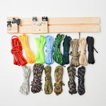 Paracord Bracelet Weaving Loom + Cord