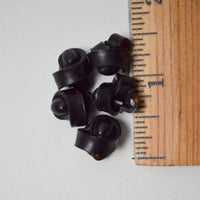 Plastic Knot Buttons - Set of 5