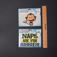 Baby Iron-On Transfers - Set of 2