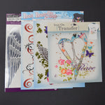 Large Iron-On Transfer Bundle - Set of 4