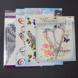 Large Iron-On Transfer Bundle - Set of 4
