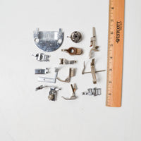 Assorted Sewing Machine Feet + Accessories