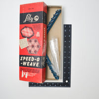 Vintage Lily Speed-O-Weave Hexagonal Loom Set