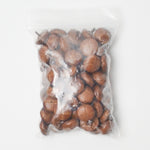 Brown Leather Knot Shank Buttons