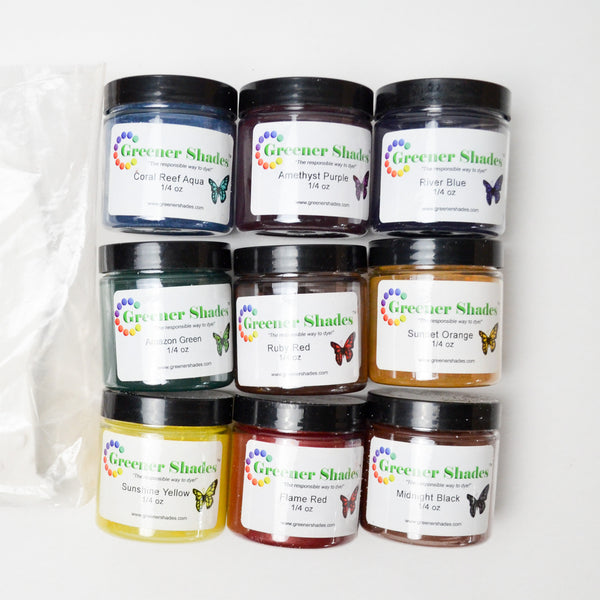 Greener Shades Powdered Dyes + Citric Acid