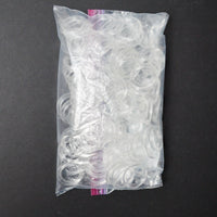 Clear Plastic Rings - 1" Diameter