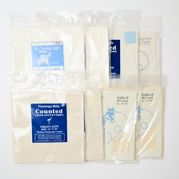 Fiddler's Cloth + Cross Stitch Fabric Bundle