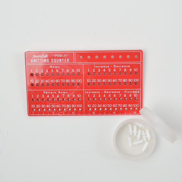 Susan Bates "Peg-It" Knitting Counter