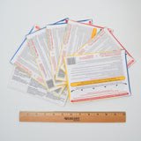 Aunt Martha's Bonnet Lady Hot Iron Transfers - Set of 7