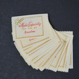 Custom "Made Especially For You By Grandma" Woven Tags