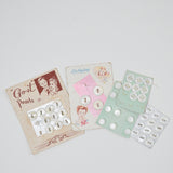 Vintage Mother of Pearl Button Card Bundle