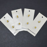 JHB Duck Illustrated Circular Buttons - Set of 8