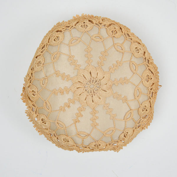 Vintage Crochet Lace Pincushion
