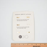 Hold It! Gold Lion Head Button Covers - Set of 6