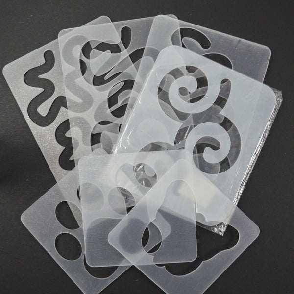 Squiggle + Icon 1/4" Quilting Template Bundle