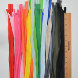 Rainbow 14" Invisible Zipper Bundle