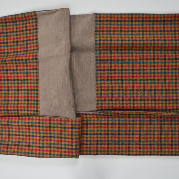 Plaid Knitting Needle Storage Case