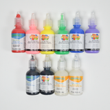 Rainbow 3D Fabric Paint - 10 Bottles
