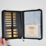 Clover Takumi Interchangeable Circular Bamboo Knitting Needle Set