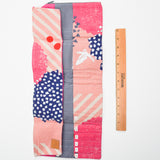 Pink, White + Blue Pink Hazel Interchangeable Knitting Needle Organizer