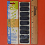 Greist 8 Plastic Buttonholer Templates