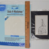 Pellon Stick-N-Washaway Water Soluble Printable Embroidery Pattern Sheets