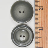 Gray Round Buttons - Set of 2