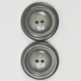 Gray Round Buttons - Set of 2