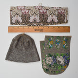 Beaded Trim, Purse Panels + Mini Bucket Bag