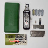Singer Buttonholer + Notions
