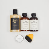 Assorted Leather Cleaners + Conditioners with Sponge