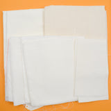 White Needlework Fabric Bundle