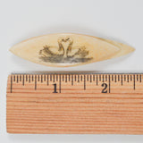 Carved Birds Bone? Tatting Shuttle