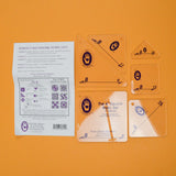Marti Michell's Perfect Patchwork Templates Set B - Set of 6 (Missing 1)