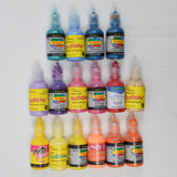 Iridescent 3D Fabric Paint - 16 Tubes