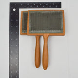 Clemes & Clemes Student Curved Back Cotton Carding Brushes - Set of 2