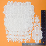 White Floral Lace Appliqués