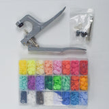 Colorful Plastic Snap Buttons + Installation Tool