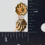 Gold Shell Buttons - Set of 2