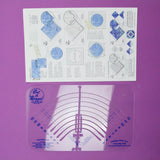 Cut A Round Midi Clear Ruler