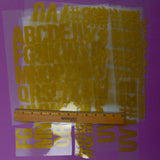 Gold Glittery Iron-On Letters