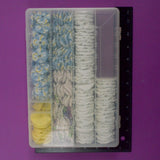Yo-Yos in Plastic Organizing Case