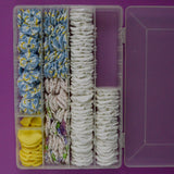 Yo-Yos in Plastic Organizing Case