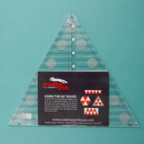 Creative Grids 60 Degree Triangle Non-Slip Quilt Ruler
