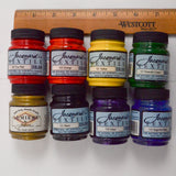 Jacquard Textiles Fabric Paint - 8 Jars