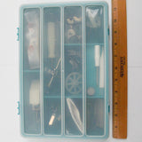 Sewing Machine Notions for High Shank Straight Stitch Machine in Plastic Organizing Case