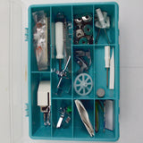 Sewing Machine Notions for High Shank Straight Stitch Machine in Plastic Organizing Case