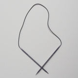 Kollage Yarns Square Knitting Needles - Size US 8 / 5.0mm 24" Circular Needles